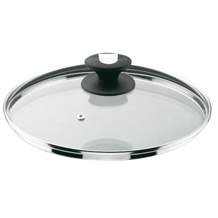 Couvercle en verre Durit - D: 20 cm