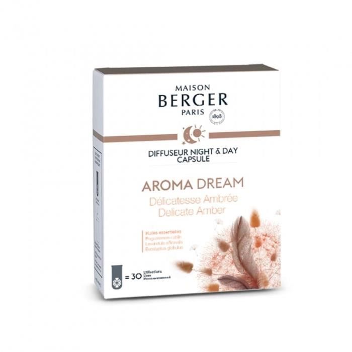 Diffuseur electrique - maison berger recharge diffuseur night & day aroma dream