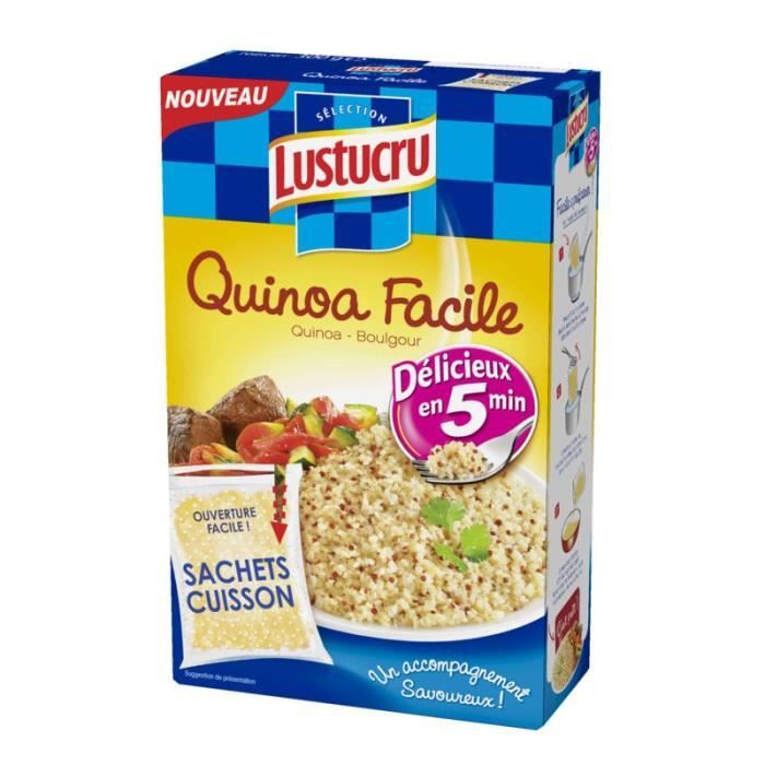 PANZANI Quinoa facile Quinoa et Boulgour Lustucru - 2x150 g