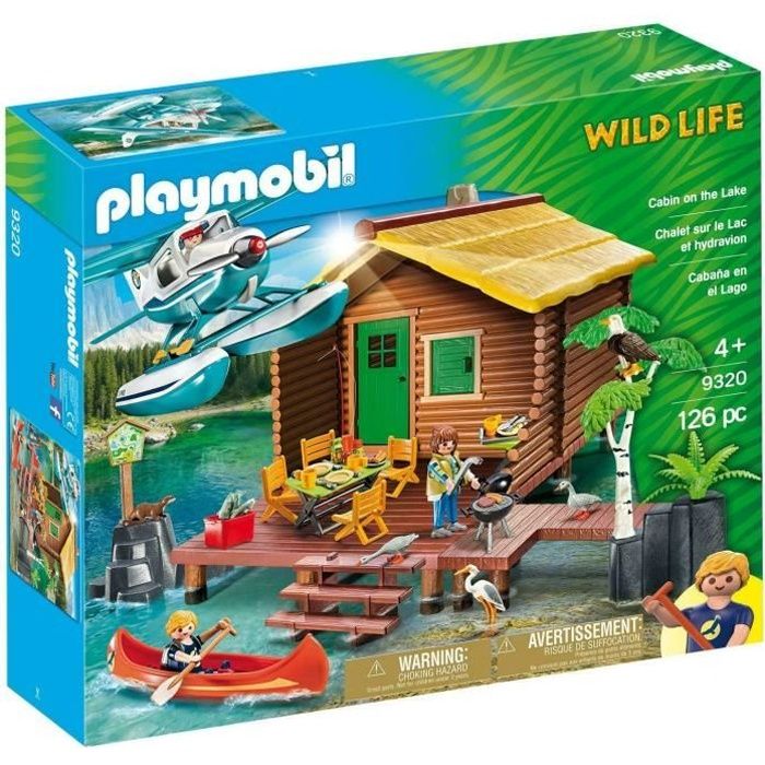 Playmobil 9320 Wild Life Camping Club Set