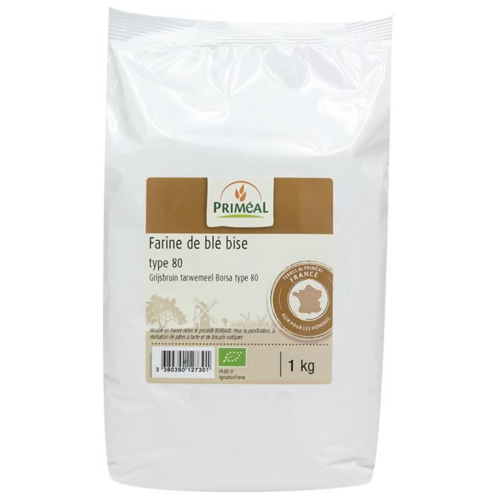 PRIMEAL - FARINE DE BLE T80 5KG