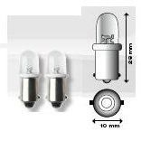 ampoule feux de position LED BA9s blanc
