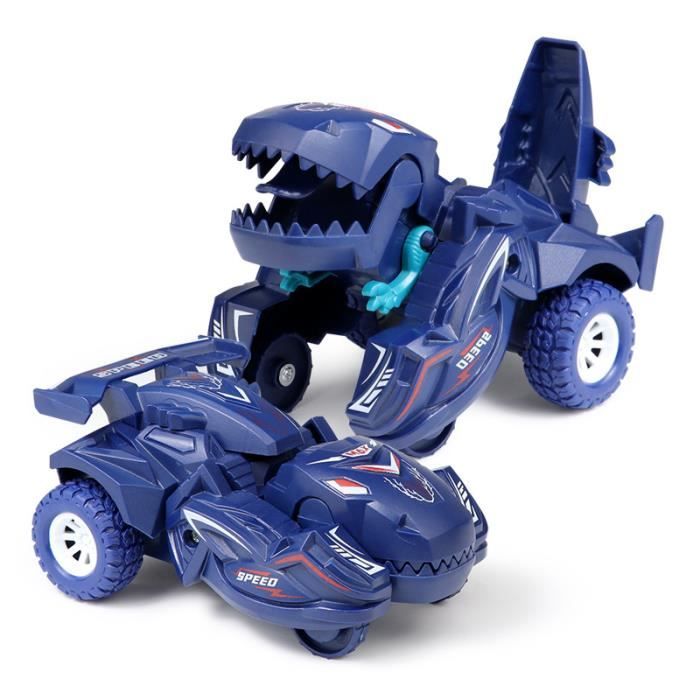 RMEGA Voiture de déformation de dinosaure, voiture jouet pour enfants à roue libre, jouet en forme de dinosaure modèle