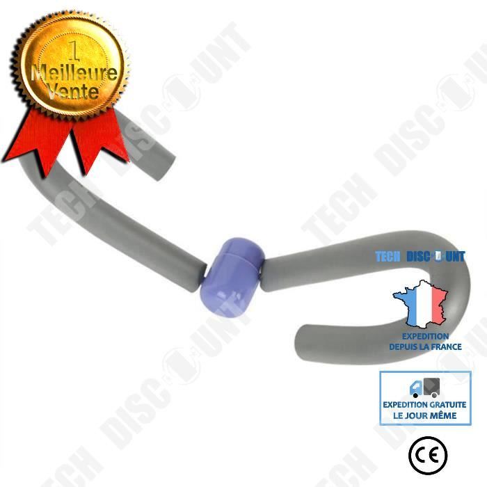 TD® Exercices de cuisse en PVC gymnastique à la maison Sports cuisse maître jambe Muscle bras poitrine ta - Modèle: Gris
