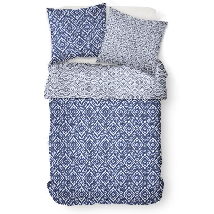 TODAY Parure de couette 100% Coton Cyclades Naxos - 240 x 260 cm