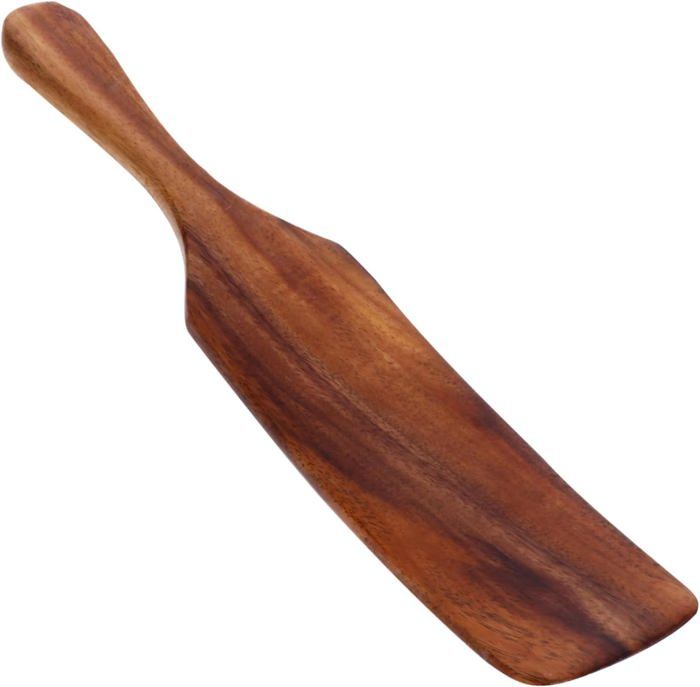 Acan Pelle en bois pour pain et pizzas, surface 34,4 x 33,5 cm, manche long, idéale pour les fours à bois profonds, les boulangeries, 153 cm
