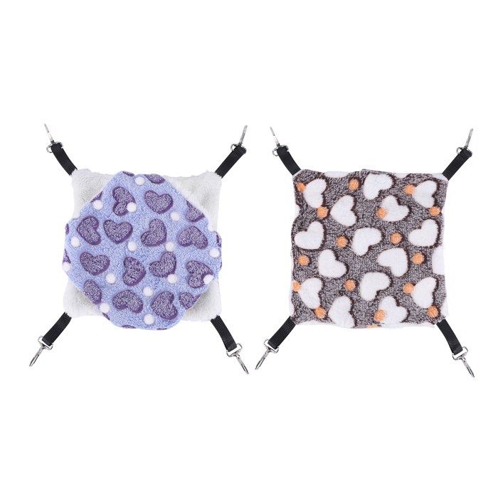 Meilleurs prix pour 2 PièCes Cochon D'Inde Rat Hamac Cochon D'Inde Hamster Furet Hamac Suspendu Jouets Lit pour Petits Animaux Chinchilla Petit