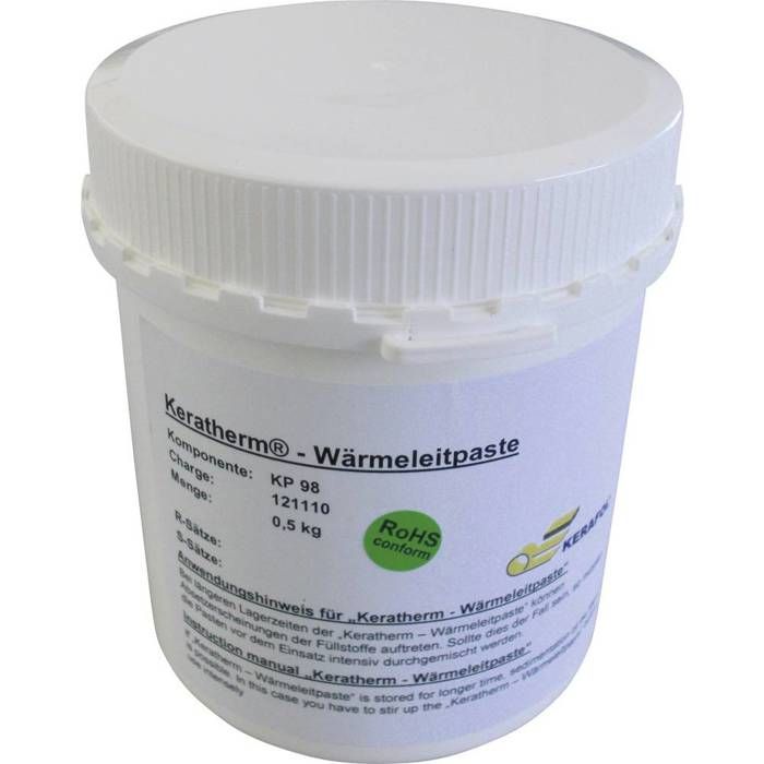 Pâte thermique Kerafol KP12 0.5 kg /mK Température max. : +150 °C 500 g - vue 2