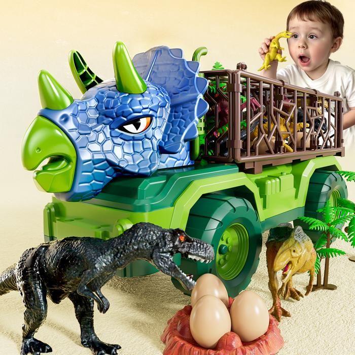 Camion Porte-conteneurs Jouet 1:48 - Modèle Hautement Détaillé, Carrosserie Amovible | En Alliage Et Plastique | Pour Enfants 3+ Et Collectionneurs | Couleur Rouge