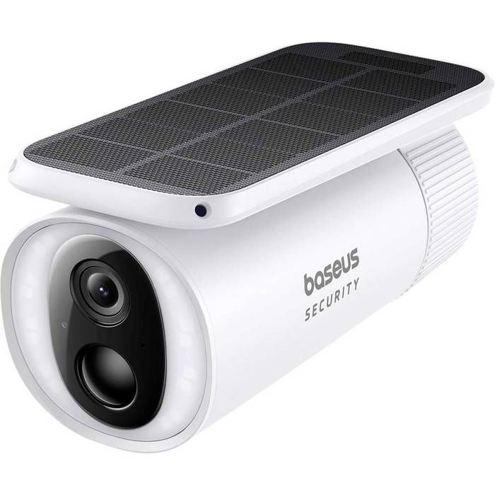 IP Caméra de surveillance - BASEUS - Baseus Security S1 - 2K - Solaire 900mAh/j - Vision nocturne couleur