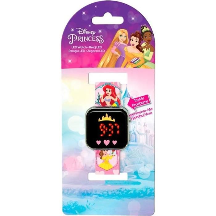 Montre - DISNEY - PRINCESSES DISNEY - LED numérique - Design coloré - Apprentissage de lheure