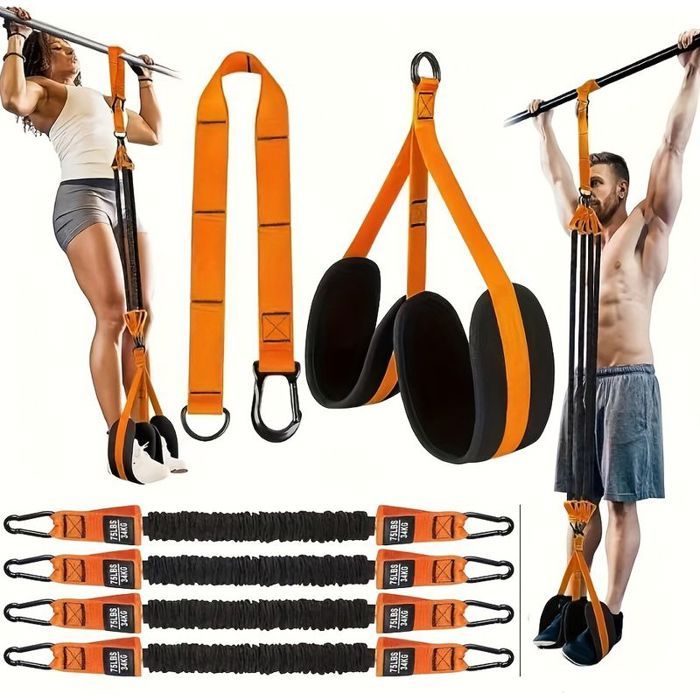 Bandes dassistance aux tractions bandes de résistance pour exercices de traction équipement de fitness robuste force de