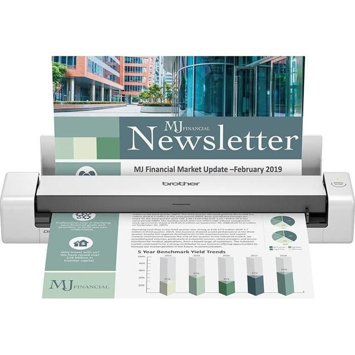 Brother DS Scanner mobile de documents recto verso