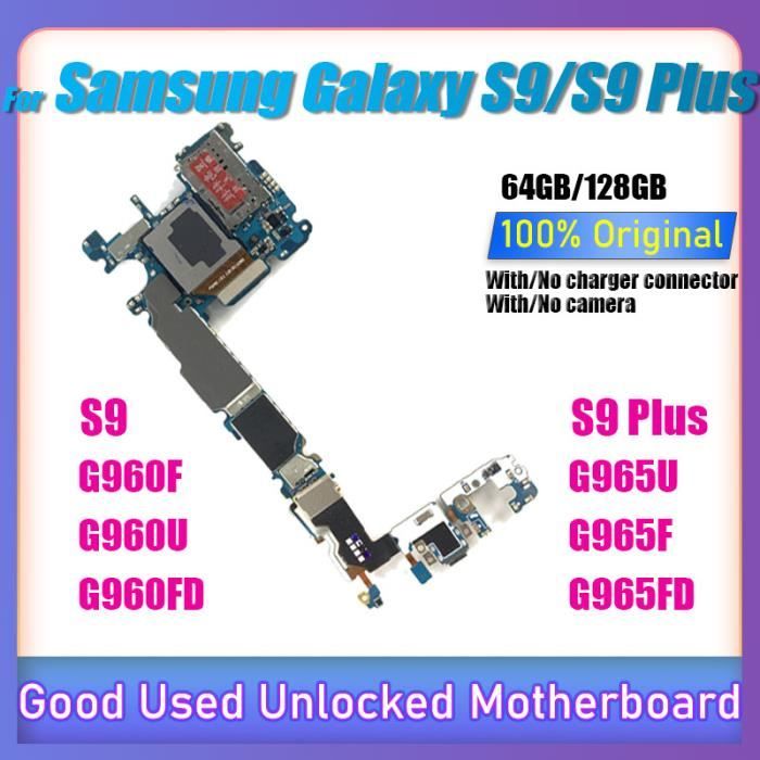 G965U 64G Carte mere originale debloquee pour Samsung Galaxy S9 Plus G965U avec sans camera testee avec s Cdiscount Informatique