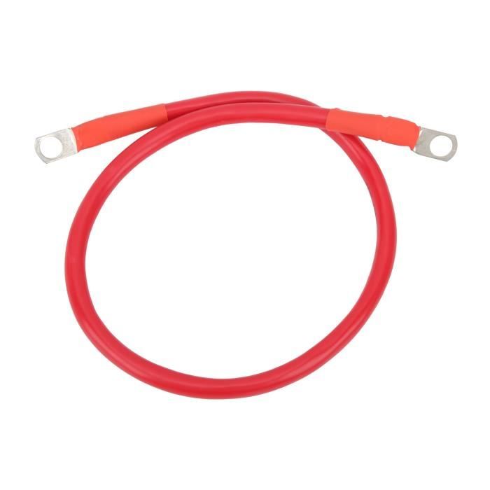 Câble De Masse Pour Batterie Voiture - 3m, Section 10mm², Gaine Noire - Marque Lumonic - Neuf