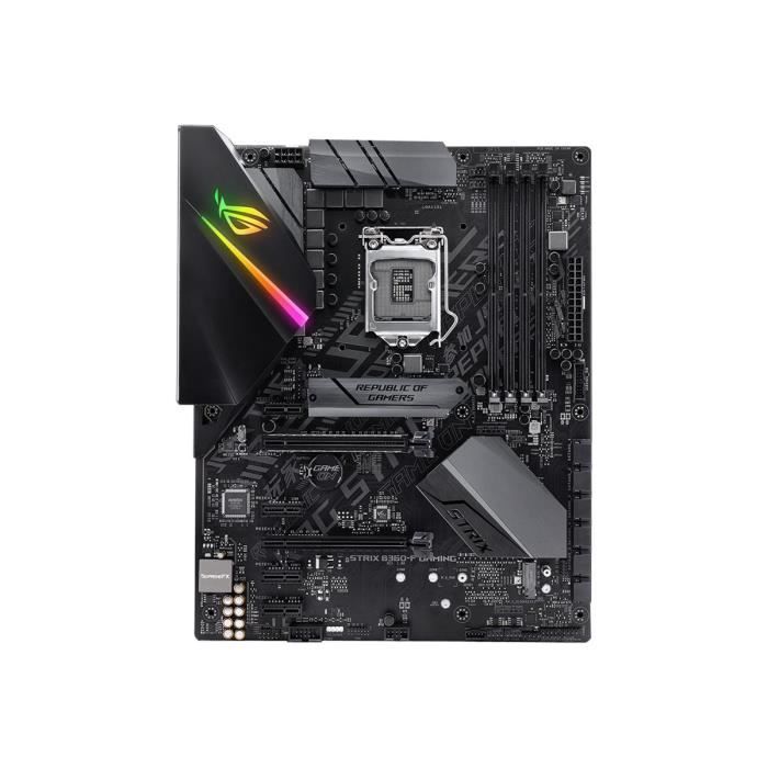 ASUS Carte mère ROG Strix B360 F GAMING Intel Chipset Socket H4 LGA 1151 DDR4 SDRAM RAM maximale UDIMM DIMM
