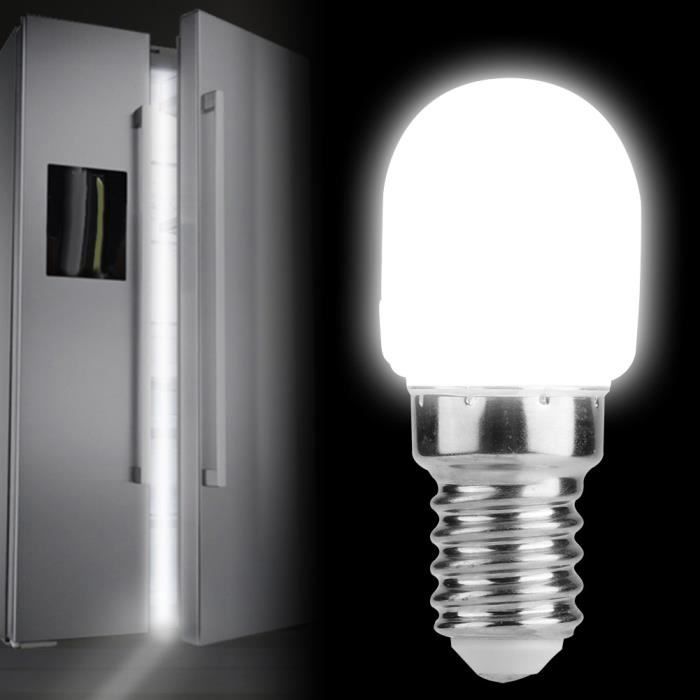 Atyhao Mini Led Ampoule Réfrigérateur Four À Micro-Onde Machine À Coudre  Lampe Lumière E14 T22 2W 220V (Blanc) 98666 - Cdiscount Maison