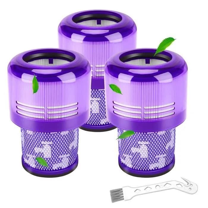 Filtres de Rechange Pour Aspirateur Dyson V7 V8 Series HEPA Pré et