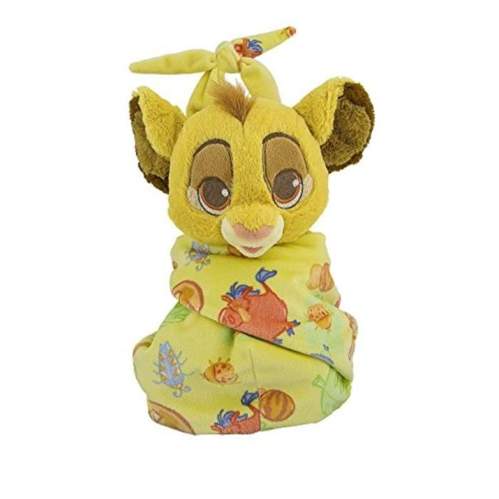 Peluche Bk9lq Simba Lesemployes Roi Lion Couverture Dans Une Couverture Poche En Peluche Poupee Cdiscount Jeux Jouets