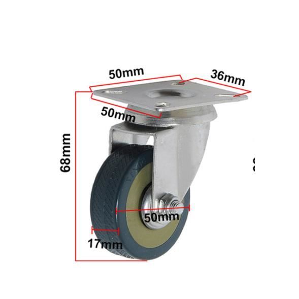 Roulettes Roulettes Pivotantes Robustes Paquet De 4 Mini Roulettes Roue De 1 Pouce Avec Roues De