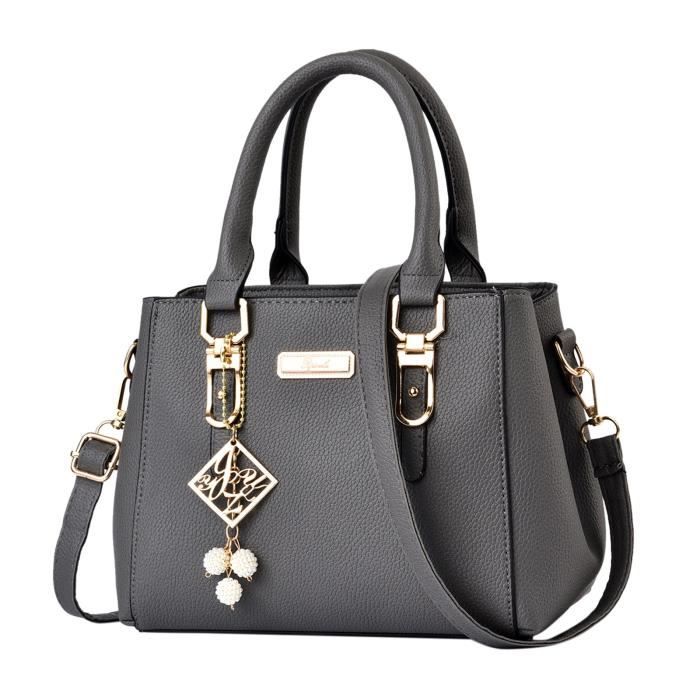 Sac a main gris foncé top