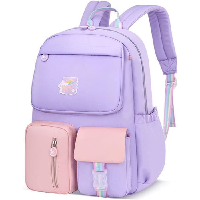 Sac à Dos Justice Original grand sac à dos d’école violet main image 1