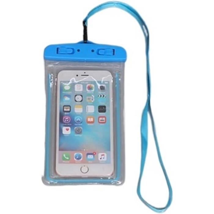 Pochette Étanche Pour Téléphone, For Téléphone Portable 3.5-6 Pouces Été  Lumineux Pochette Étanche Gadget De Natation Plage [u5072] - Cdiscount Sport