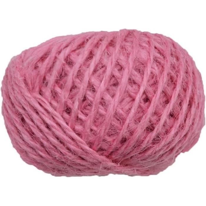 Ficelle De Jute Naturelle 2mm - 140 Mètres Pour Jardinage, DIY, Emballage Cadeau