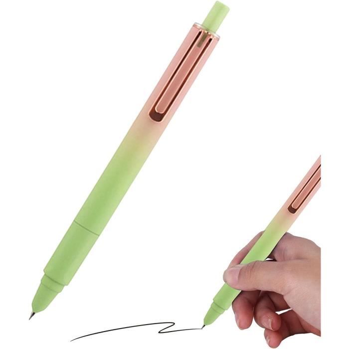 Stylo Plume À Pression Stylo D'Écriture Rechargeable À Encre Outil