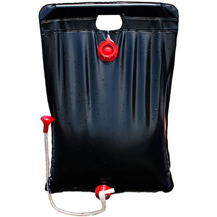 Douche de camping solaire 20 L Sac de douche avec affichage de la