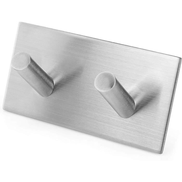Barre à 4 Crochets SOTECH - Inox Brossé - 300mm - Porte-Serviettes/Serviettes - Pour Intérieur/Extérieur
