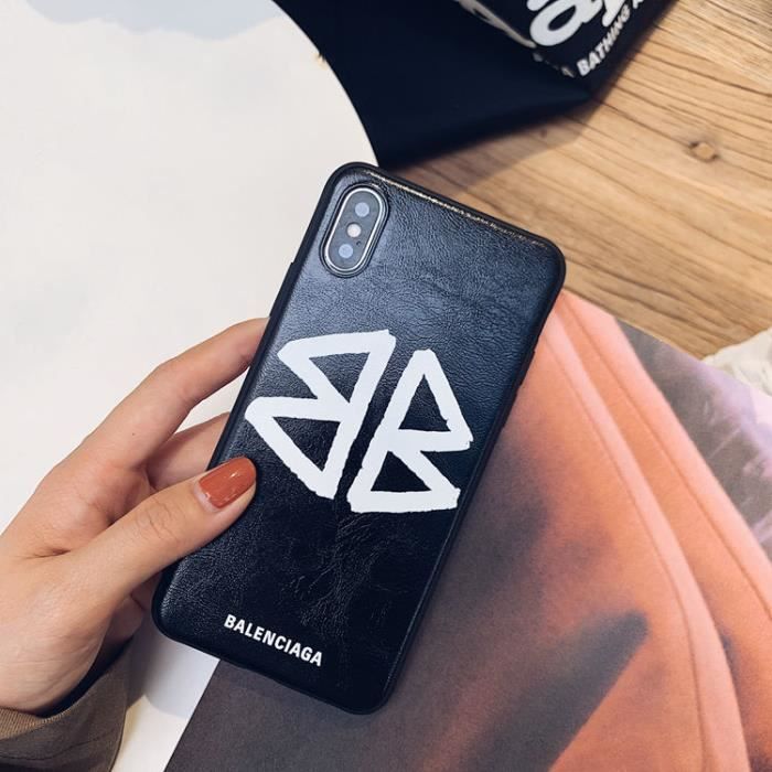 Coque iphone x balenciaga hot sale