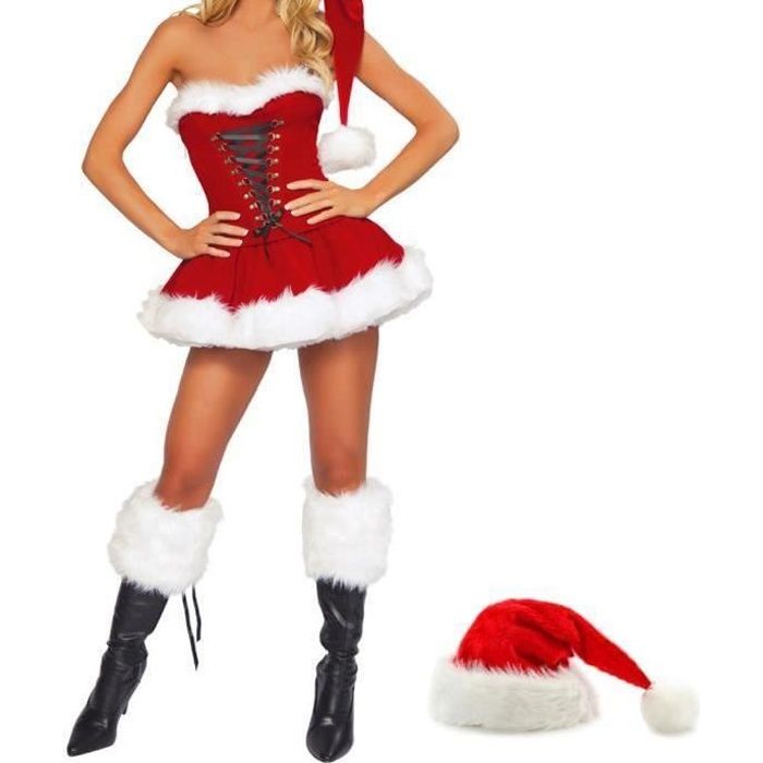 Tenue noel femme sexy top