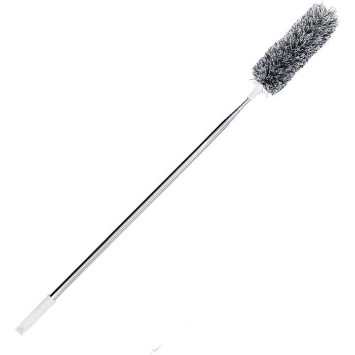 Plumeau Leifheit SUPERDUSTER Avec Housse Lavable - Microfibre 360° - Compatible Click-System