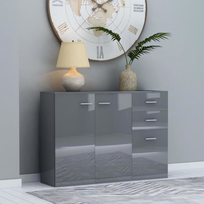 Buffet Contemporain Buffet Cuisine Scandinave Buffet Bahut Gris