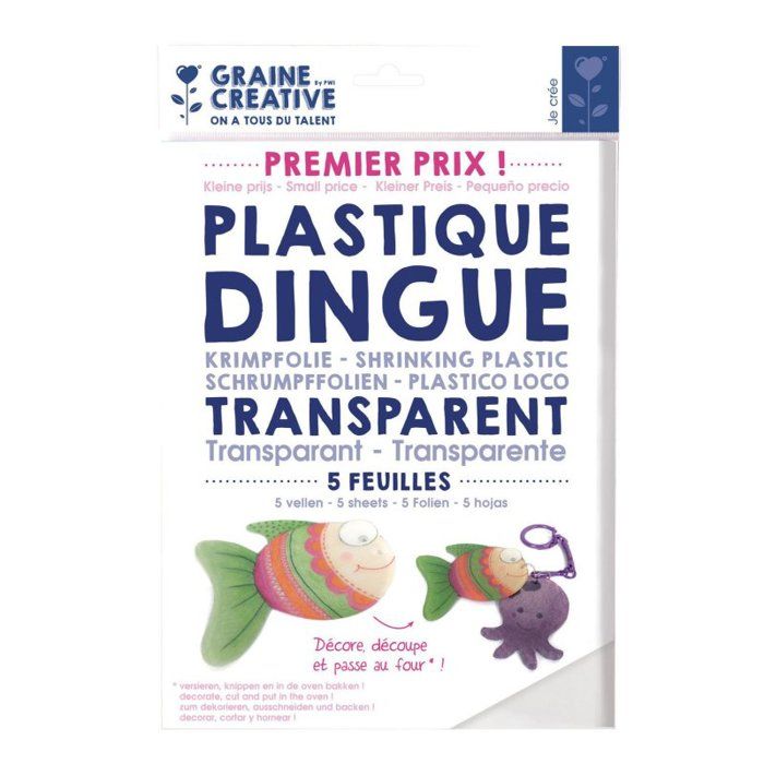 Plastique dingue - Plastique Dingue 5 feuilles Premier Prix