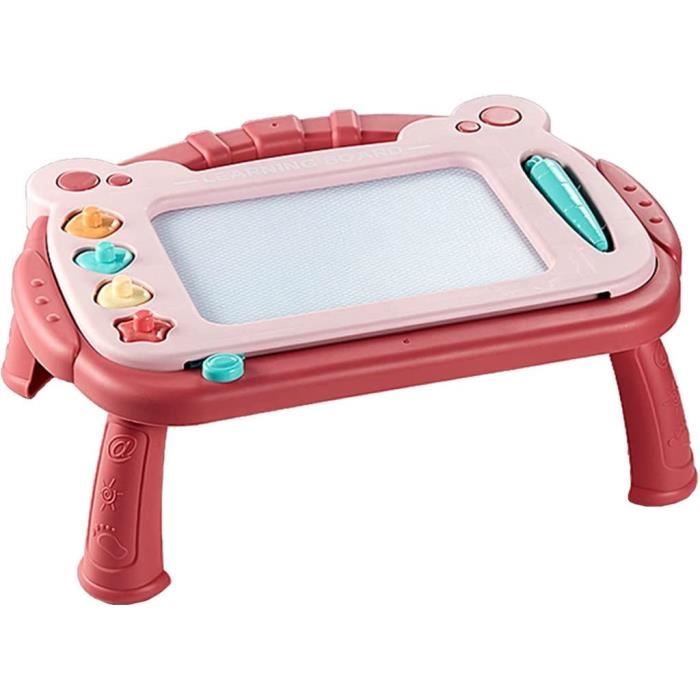MINISO Planche à Dessin Magnétique Bleue Avec 2 Stylos - Tablette Magique Enfant 21.5x17.5cm