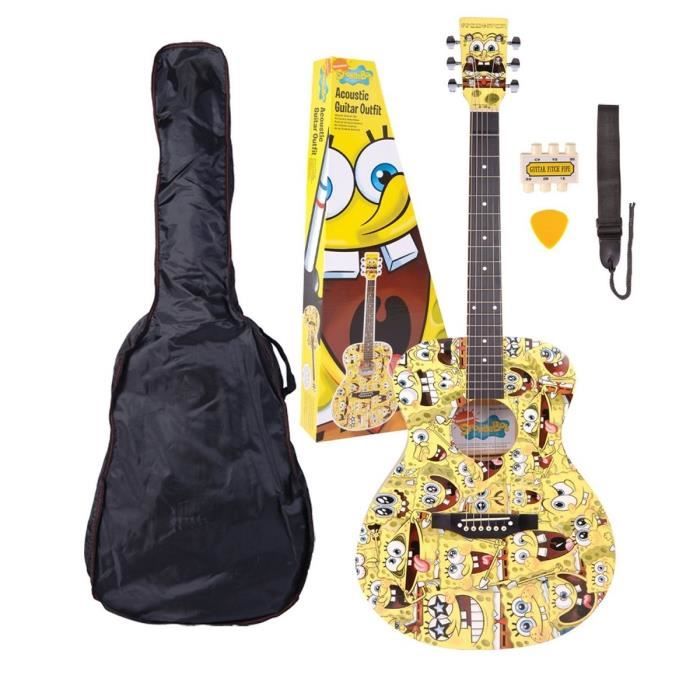 Livre Interactif Bob L'éponge - Chansons Pour Guitare - Nickelodeon 2003
