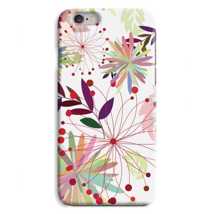 Coque 3d Iphone 6 Simple Pastel Fleur Dessin Achat Vente