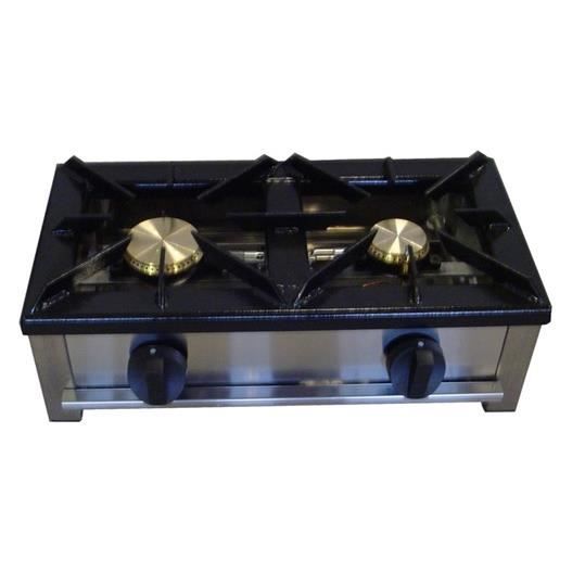 Plaque Vitroceramique 2 Feux à Poser Piano Inox A Poser 2 Feux Achat Vente Plaque Gaz Cdiscount