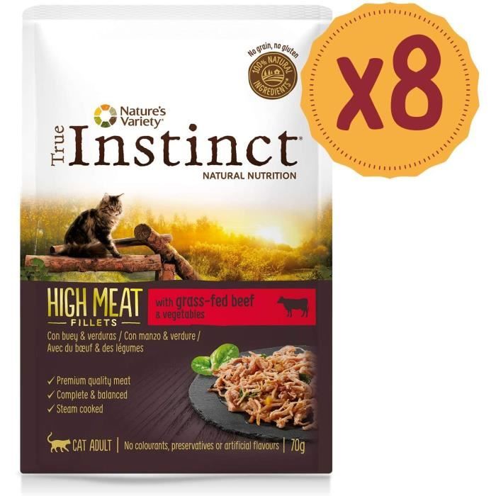 Nourriture Pour Chats True Instinct High Meat Pack De 8 Fillets Avec Bœuf Legumes Pour Chat 70 G Achat Vente Croquettes Nourriture Pour Chats Tru Cdiscount Nourriture Pour Chats True Instinct High Meat Pack De 8 Fillets Avec Bœuf Legumes Pour Chat 70 G Achat Vente Croquettes Nourriture Pour Chats Tru Cdiscount