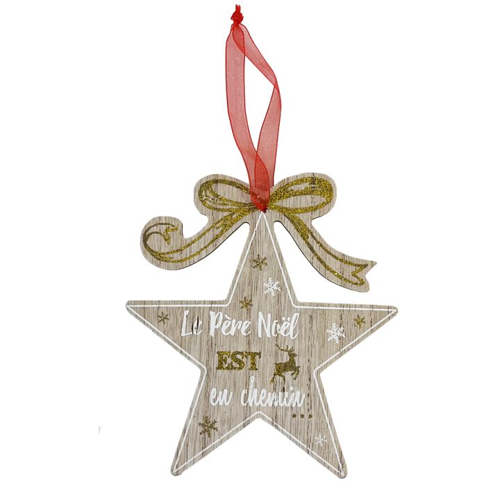 24 Étoiles De Noël à Suspendre - Décorations Pour Sapin, Couronne, Fenêtre - PVC Rouge Étincelant - 5 Cm