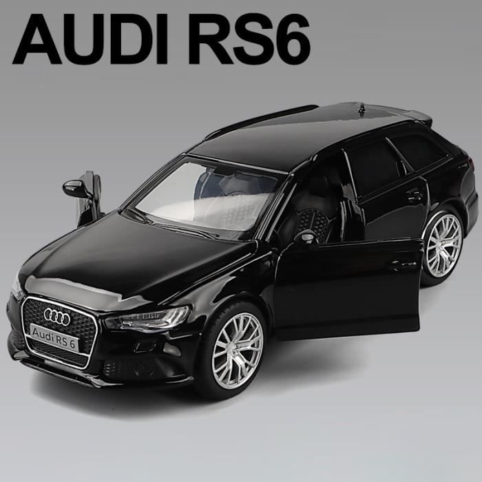 Voiture de luxe Audi RS6 - M?�tal moul?� - ??chelle 1:36 - Jouet pour enfants - Collection 