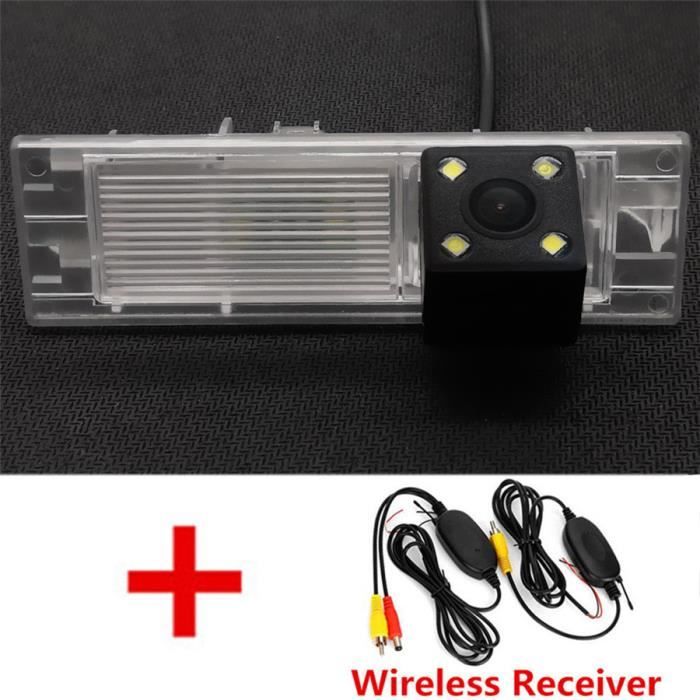 écran 4.3 Pouces Batterie 2600mah Caméra De Recul Solaire Sans Fil 4.3 - Vision Nuit 1080P Étanche IP67 Voiture Caméra Recul Solaire