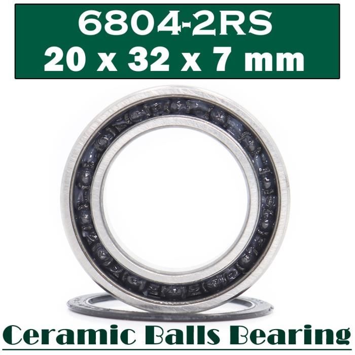 S6905-2RS Hybride Céramique Balle Roulement 25x42x9 MM Scellé
