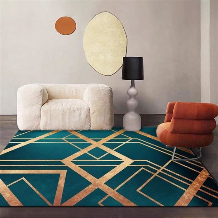 Deco Chambre Bebe Garcon Tapis Industriel Salon Tapis Bleu Rectangulaire Rectangulaire Anti Slip Moderne Style 60x90cm 5621 Cdiscount Maison