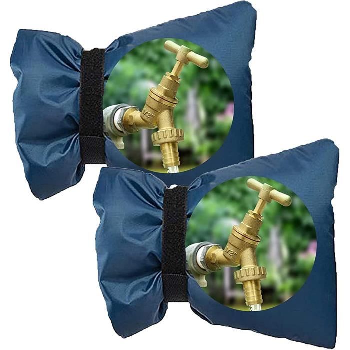 Housse Antigel Pour Robinet Extérieur – Protection Hiver Imperméable – Taille M (18 X 15 X 5 Cm) – Couleurs Variées