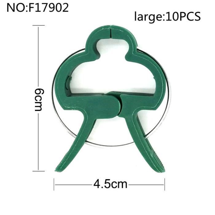 Lustre Feuille 862 Rapiclip Zinc étiquettes Plantes, 15,2 Cm De