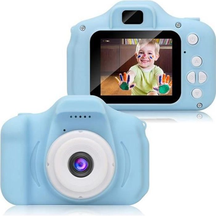 Camera Appareil Photo Numérique Enfant Rechargeable écran 1080P Carte SD 32Go 