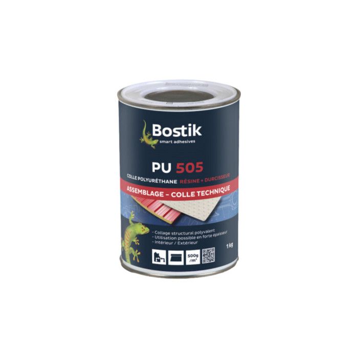 Colle PU polyvalente PU 505 pot de 1kg - BOSTIK - 30511730